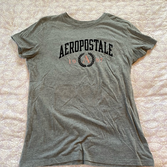 Aeropostale classic crew tee gray - Picture 1 of 1